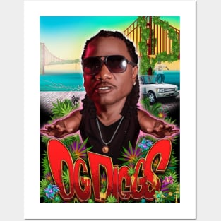 OG DIGGS J Diggs Boss of the Bay Posters and Art